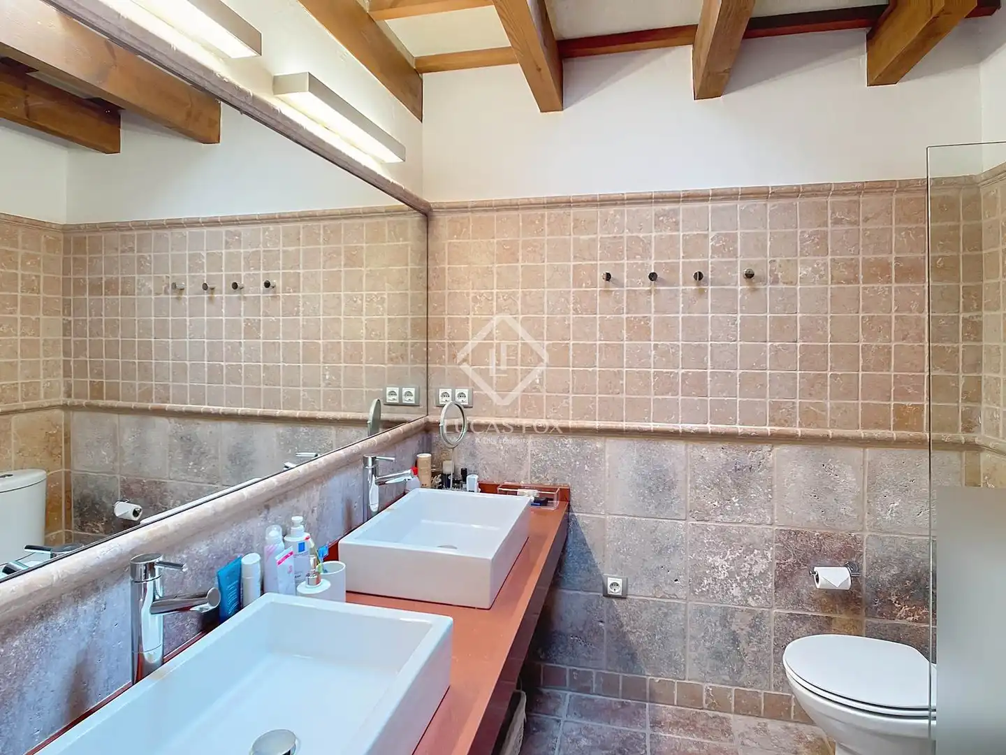 Badezimmer von Haus oder Chalet zum Verkauf in Ciutadella de Menorca mit Klimaanlage, Heizung und Privatgarten