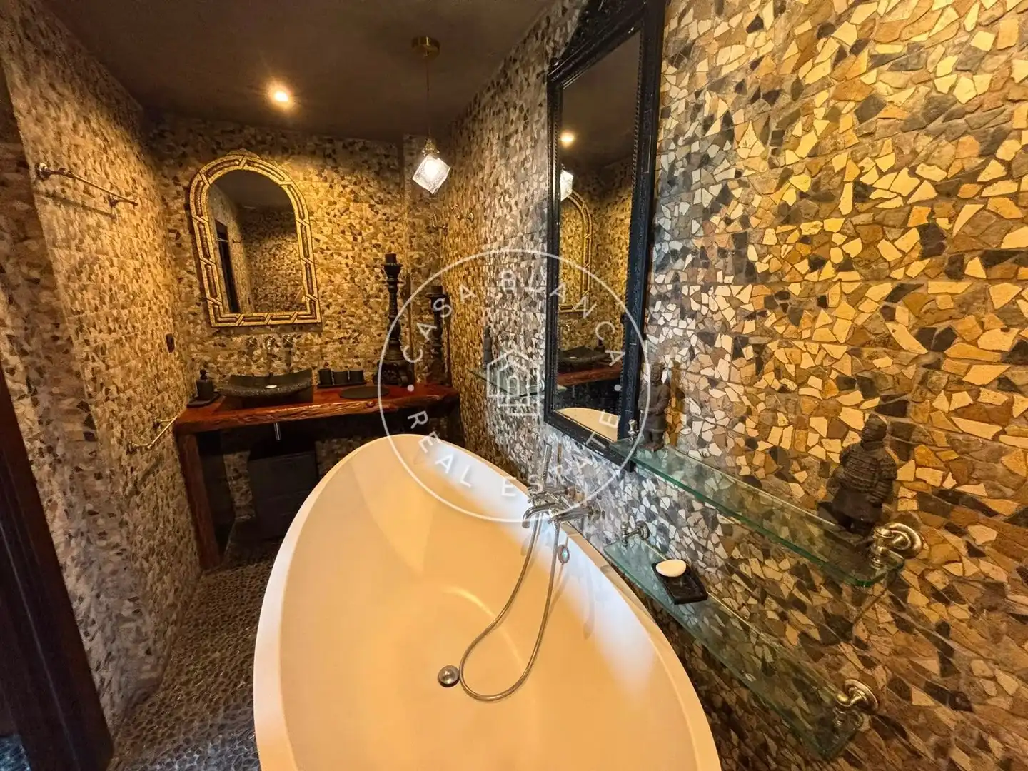 Baño de Casa o chalet en venta en Lloret de Mar con Aire acondicionado, Calefacción y Jardín privado