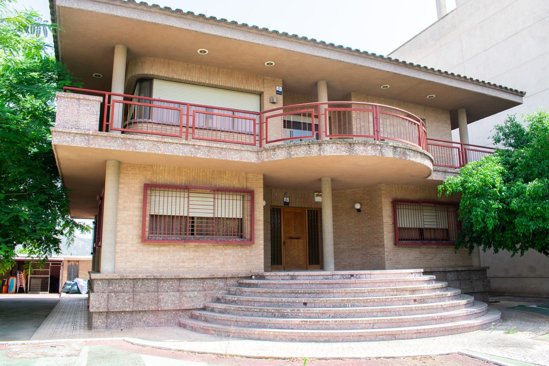 Vista exterior de Casa o xalet en venda en  Murcia Capital amb Jardí privat, Terrassa i Traster