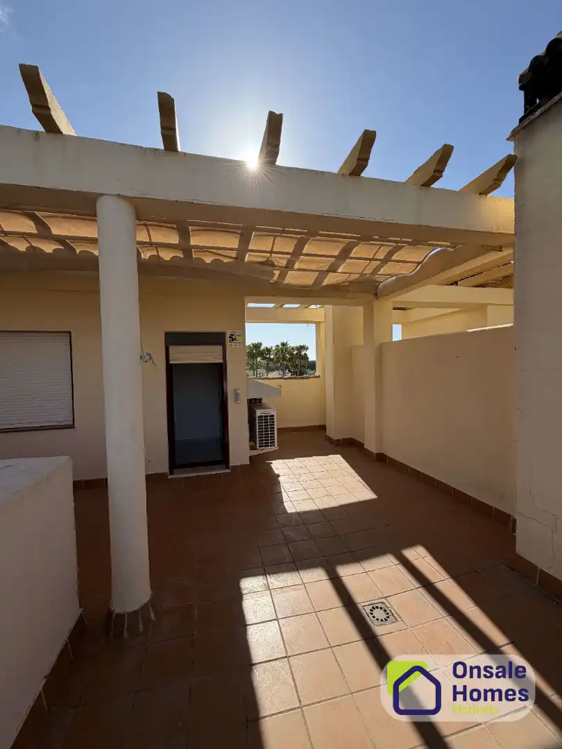 Terraza de Casa adosada en venta en Marbella con Aire acondicionado, Jardín privado y Terraza
