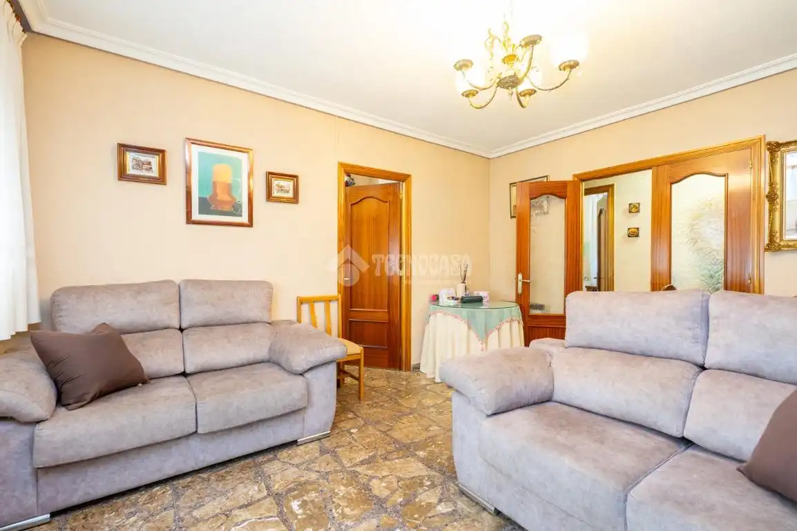 Sala d'estar de Pis en venda en Colmenar Viejo amb Calefacció i Terrassa