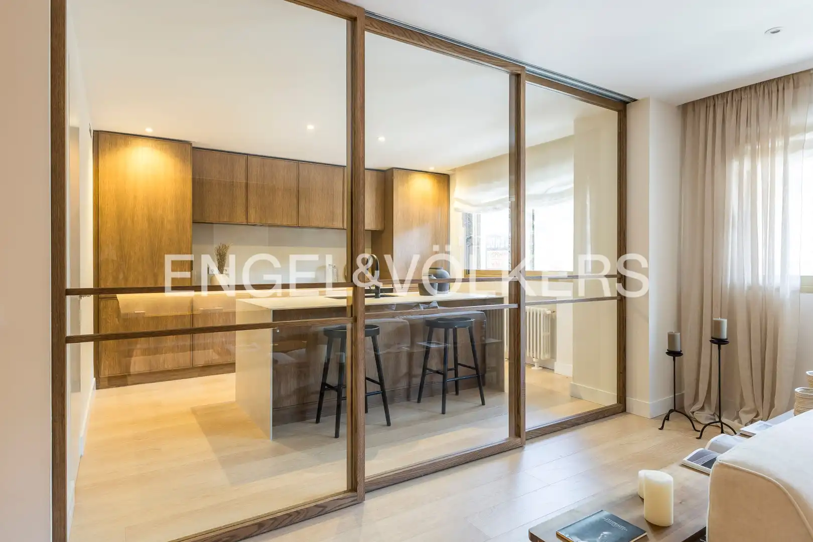 Kitchen of Flat for sale in Madrid  with Air Conditioner and Heating
