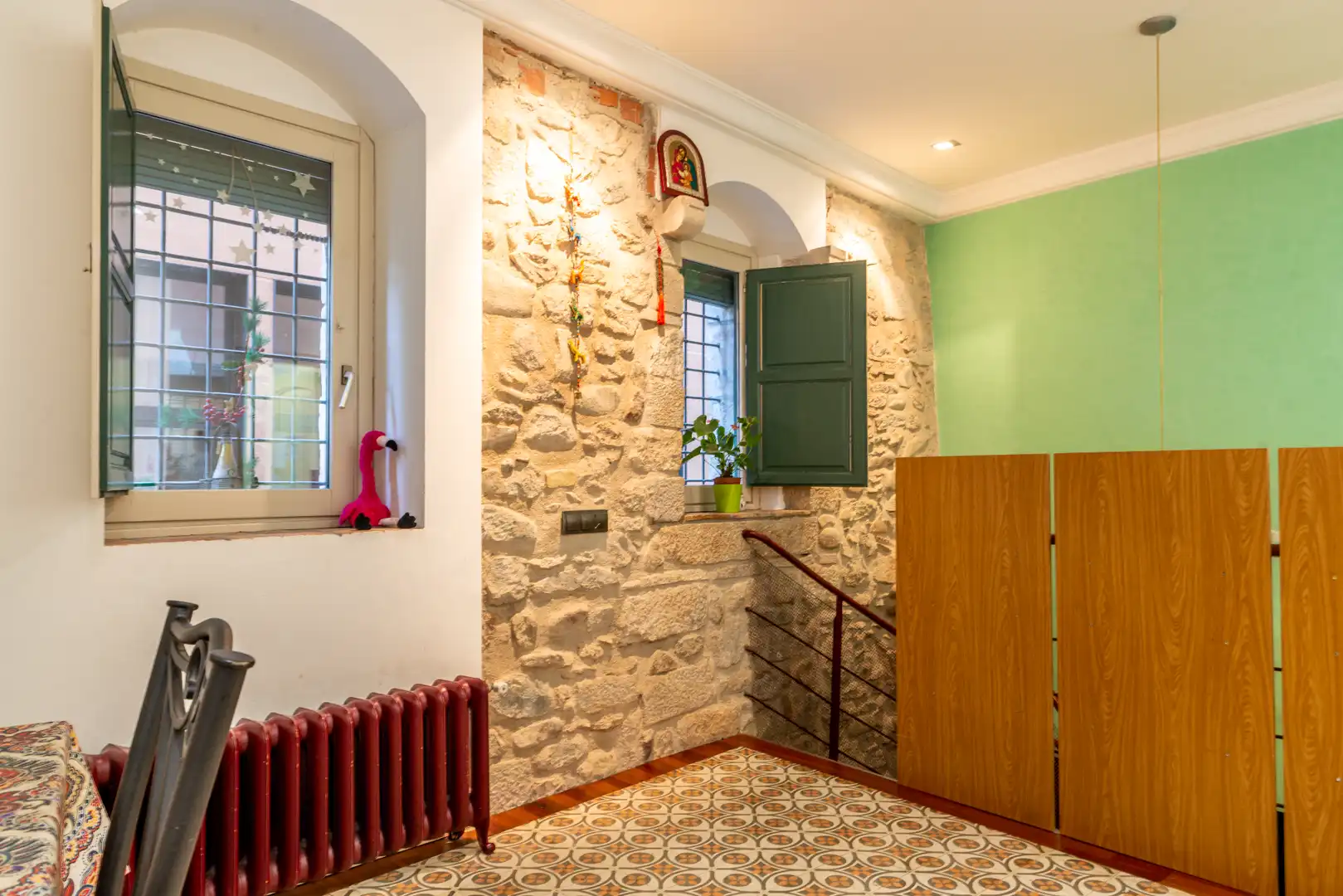 Maisonette zur Miete in Girona mit Heizung, Möbliert und Ofen