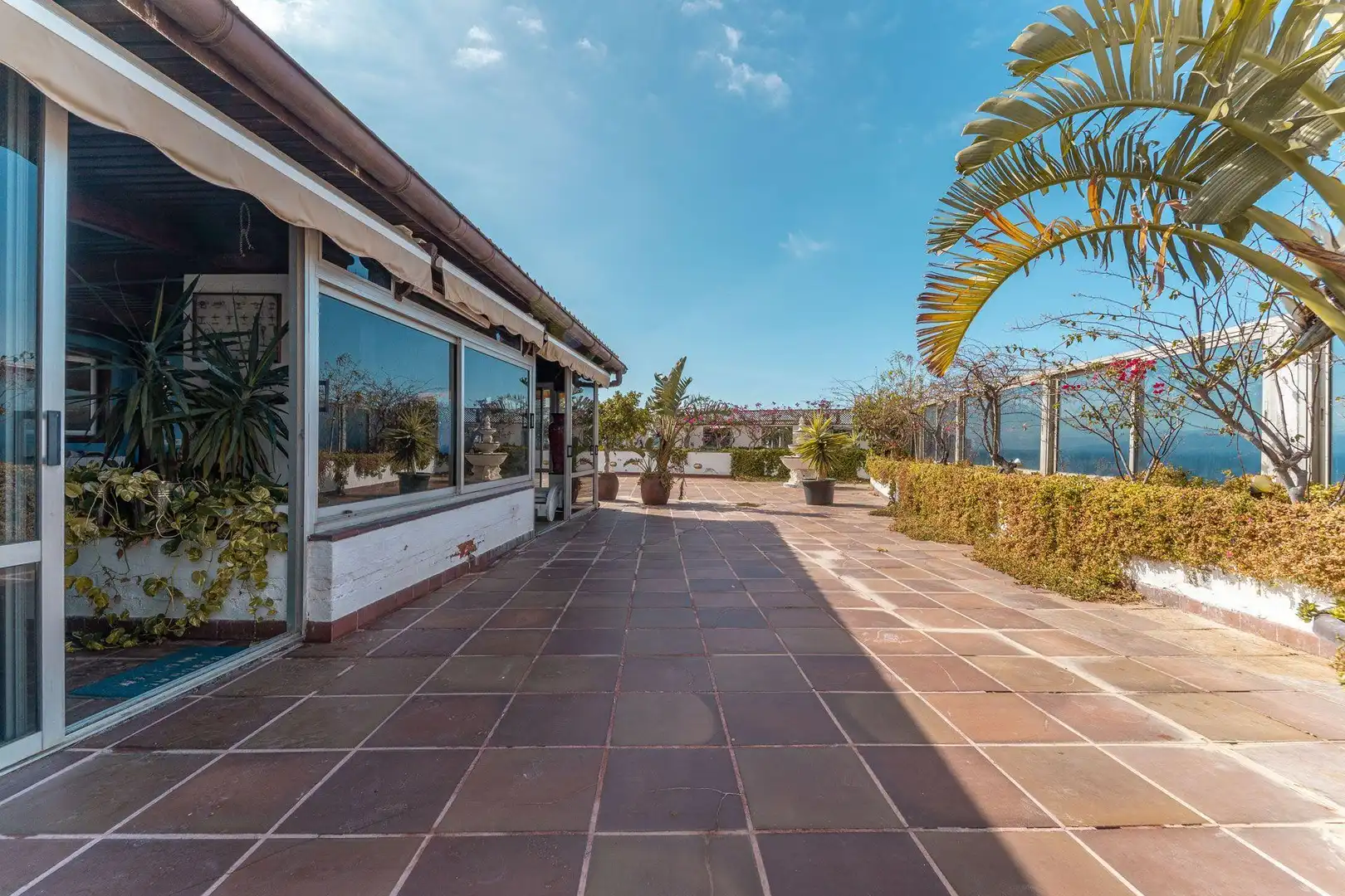 Terrasse von Maisonette zum Verkauf in Adeje mit Privatgarten und Gemeinschaftspool