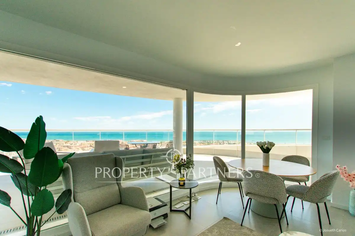 Terraza de Ático en venta en Canet d'En Berenguer con Aire acondicionado, Calefacción y Jardín privado