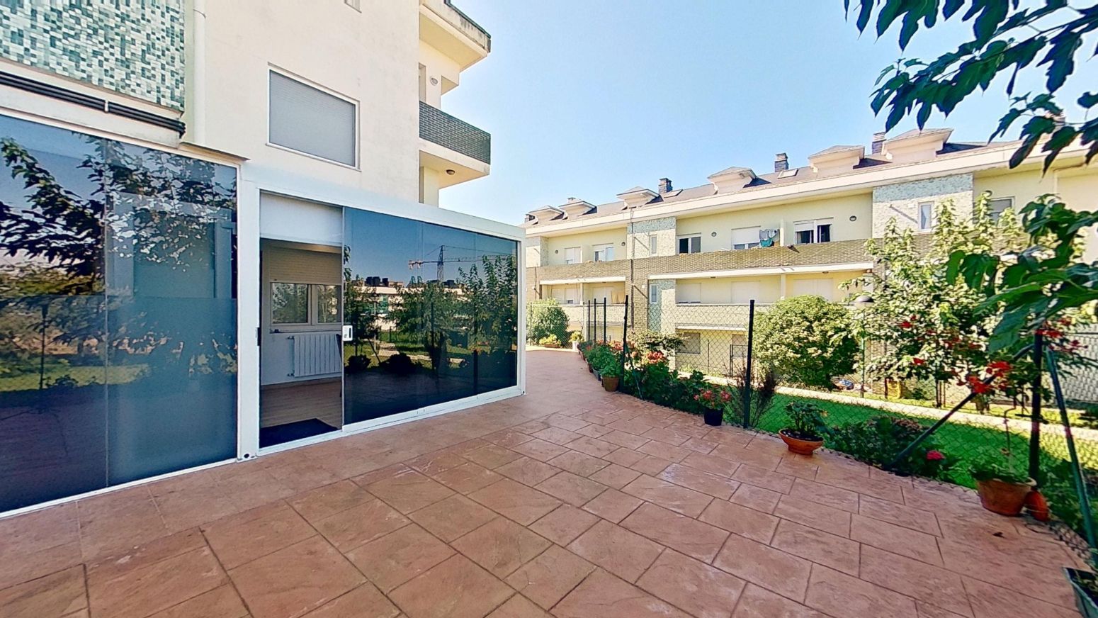 Terrace of Flat for sale in Suances  with Heating, Private garden and Parquet flooring