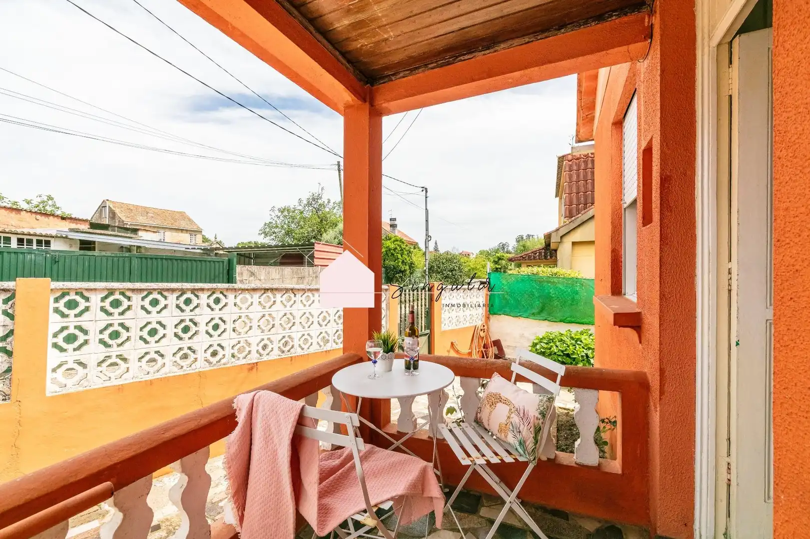 Terraza de Casa o chalet en venta en Vigo  con Calefacción, Jardín privado y Trastero