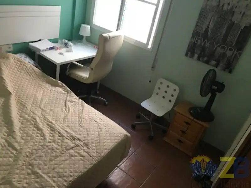 Schlafzimmer von Wohnung zur Miete in Málaga mit Terrasse