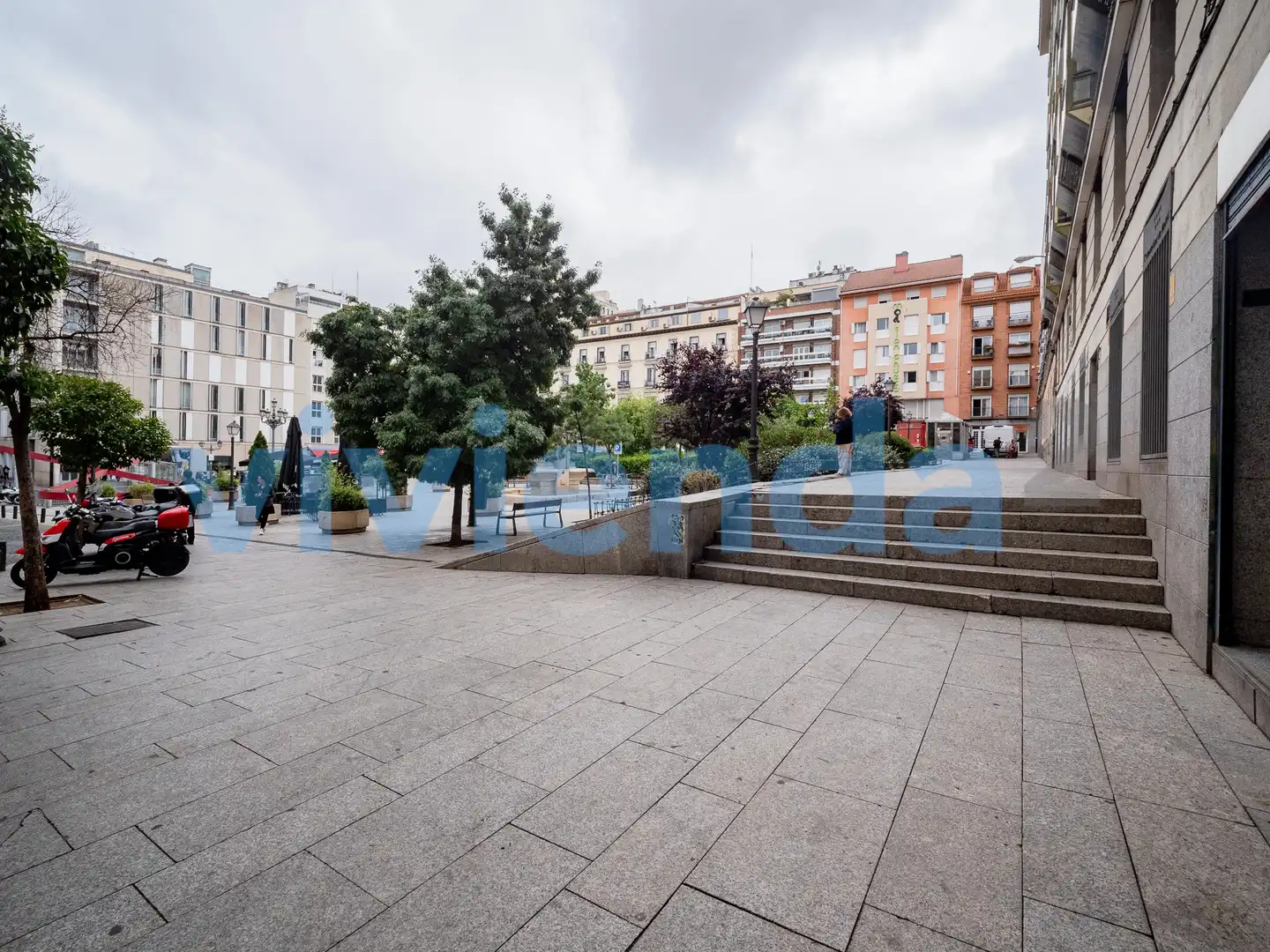 Vista exterior de Local en venta en Madrid con Aire acondicionado y Terraza
