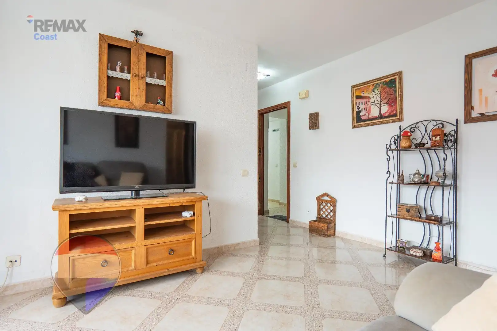 Sala de estar de Apartamento de alquiler en Rincón de la Victoria con Aire acondicionado, Calefacción y Amueblado