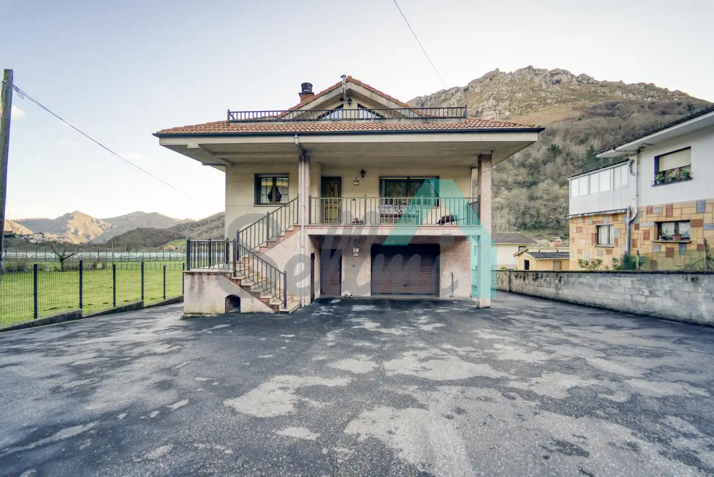 Exterior view of Houses for sale in Morcín  with Heating, Private garden and Terrace