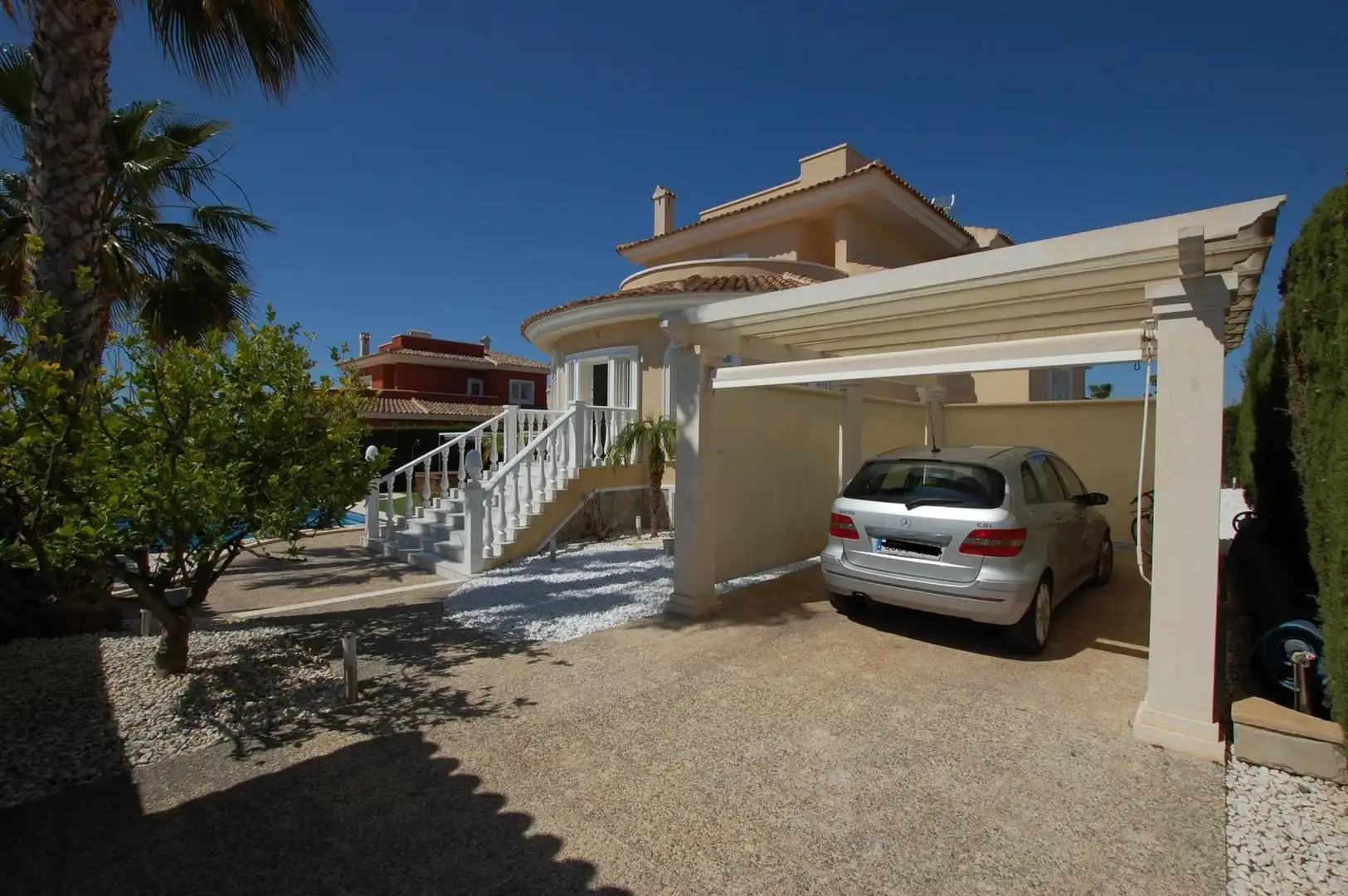 Vista exterior de Casa o xalet en venda en Rojales amb Calefacció, Terrassa i Piscina