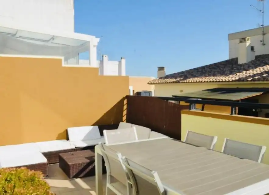 Terrassa de Àtic en venda en Dénia amb Aire condicionat, Terrassa i Moblat