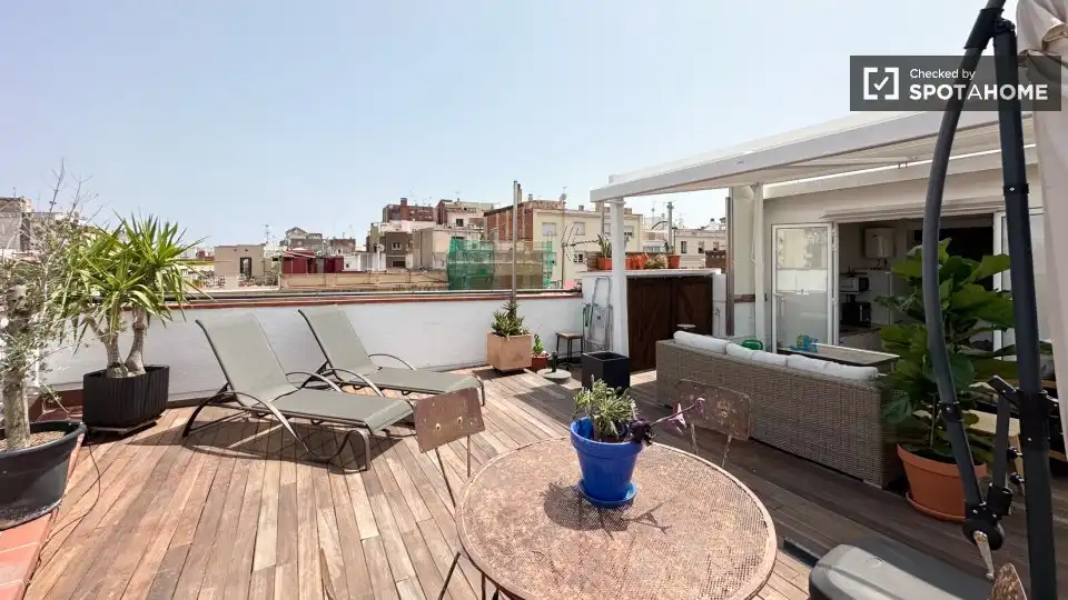 Flat with terrace to rent in Gràcia, imagen 8