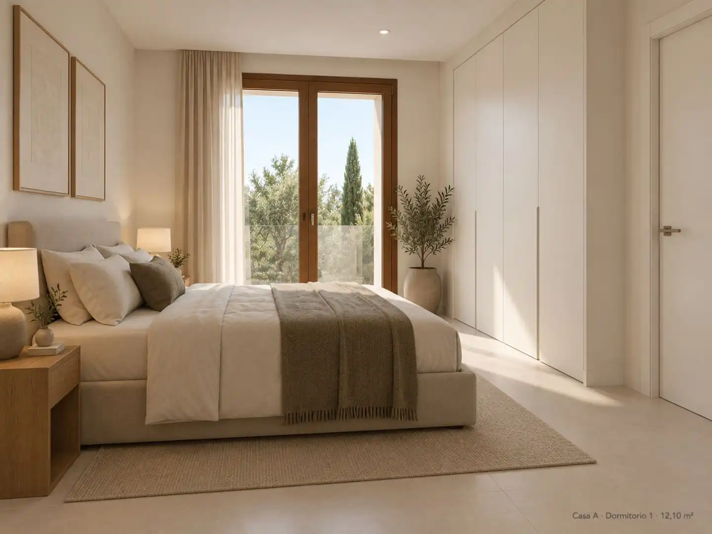 Dormitori de Casa o xalet en venda en Vilanova i la Geltrú amb Aire condicionat, Terrassa i Balcó