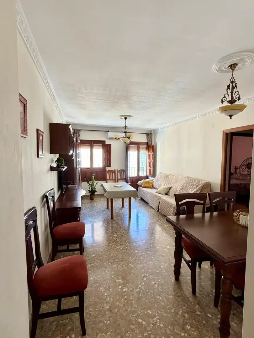 Living room of Flat for rent in Antequera  with Furnished