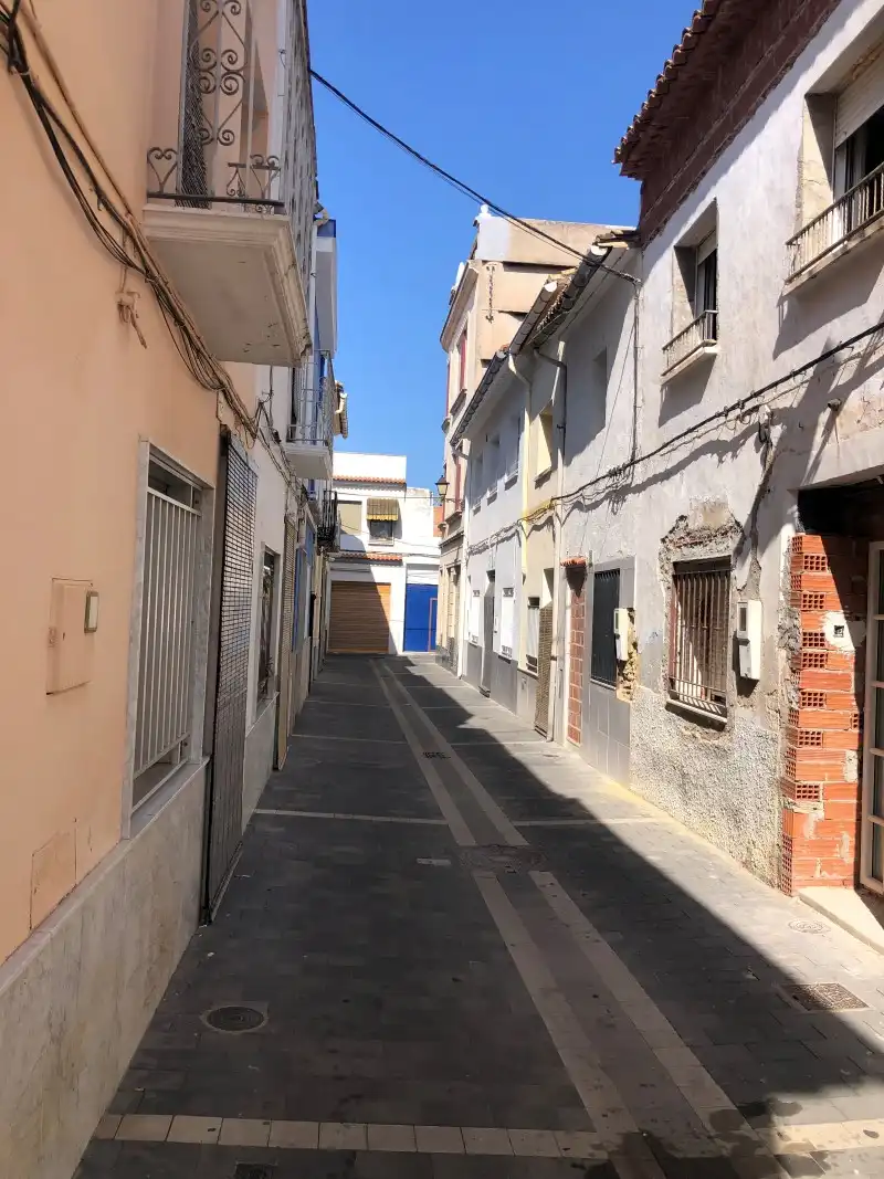 Exterior view of Houses for sale in Bellreguard  with Air Conditioner and Furnished