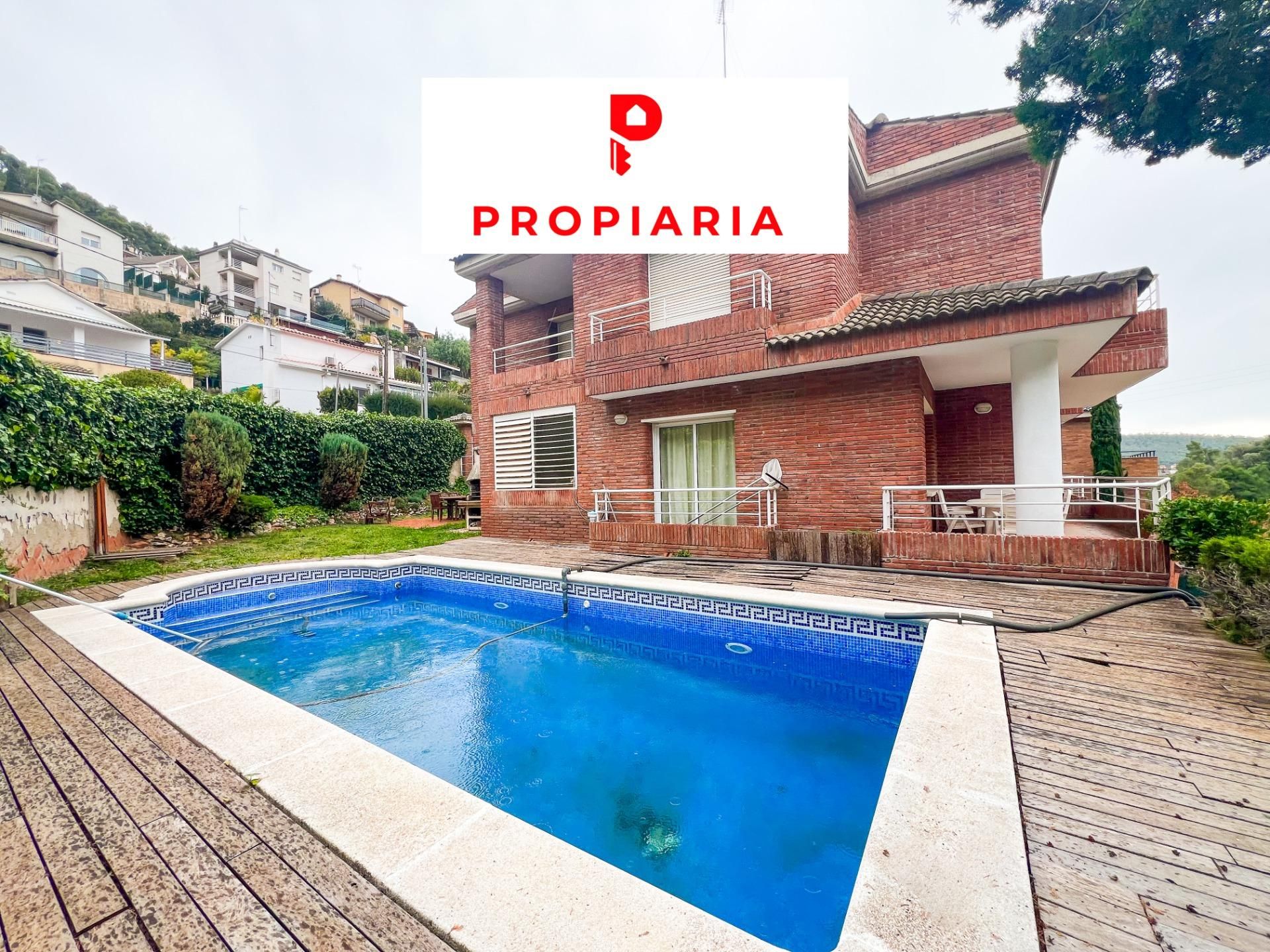 Exterior view of House or chalet for sale in Vallirana  with Heating, Private garden and Terrace