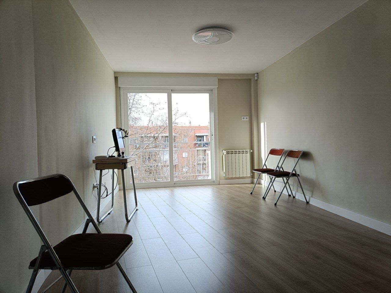 Sala d'estar de Pis de lloguer en  Madrid Capital amb Aire condicionat, Calefacció i Terrassa