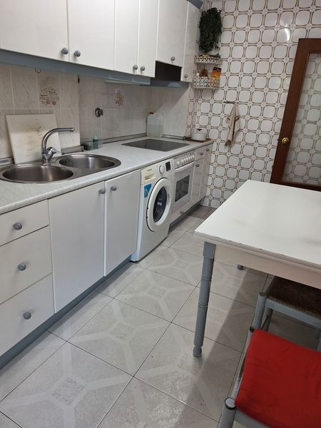 Kitchen of Flat for sale in Villabona  with Heating, Furnished and Balcony