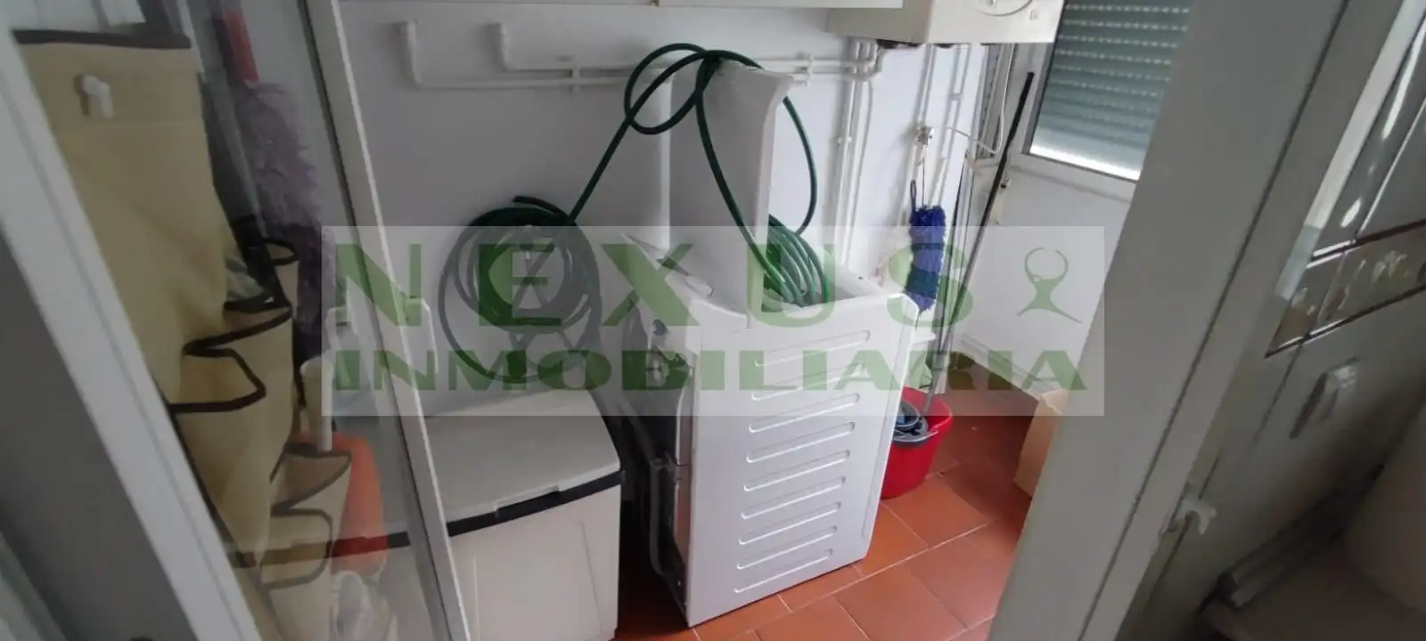 Garden of Flat for rent in Cáceres  with Air Conditioner, Heating and Furnished