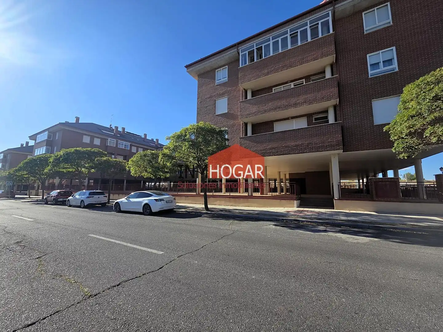 Vista exterior de Pis en venda en Ávila amb Calefacció, Terrassa i Traster
