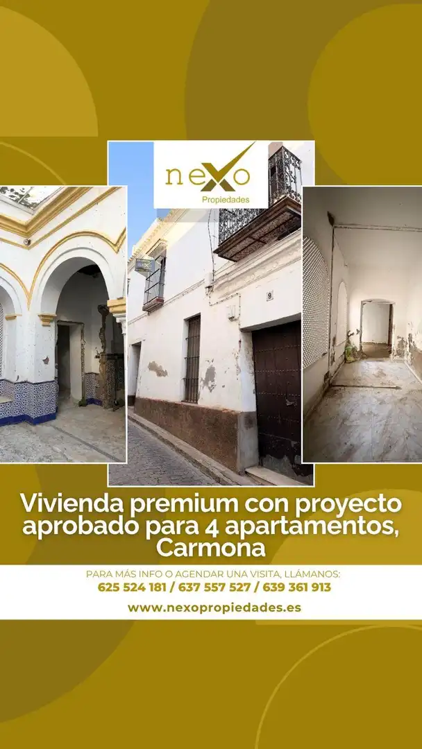 Vista exterior de Casa o xalet en venda en Carmona