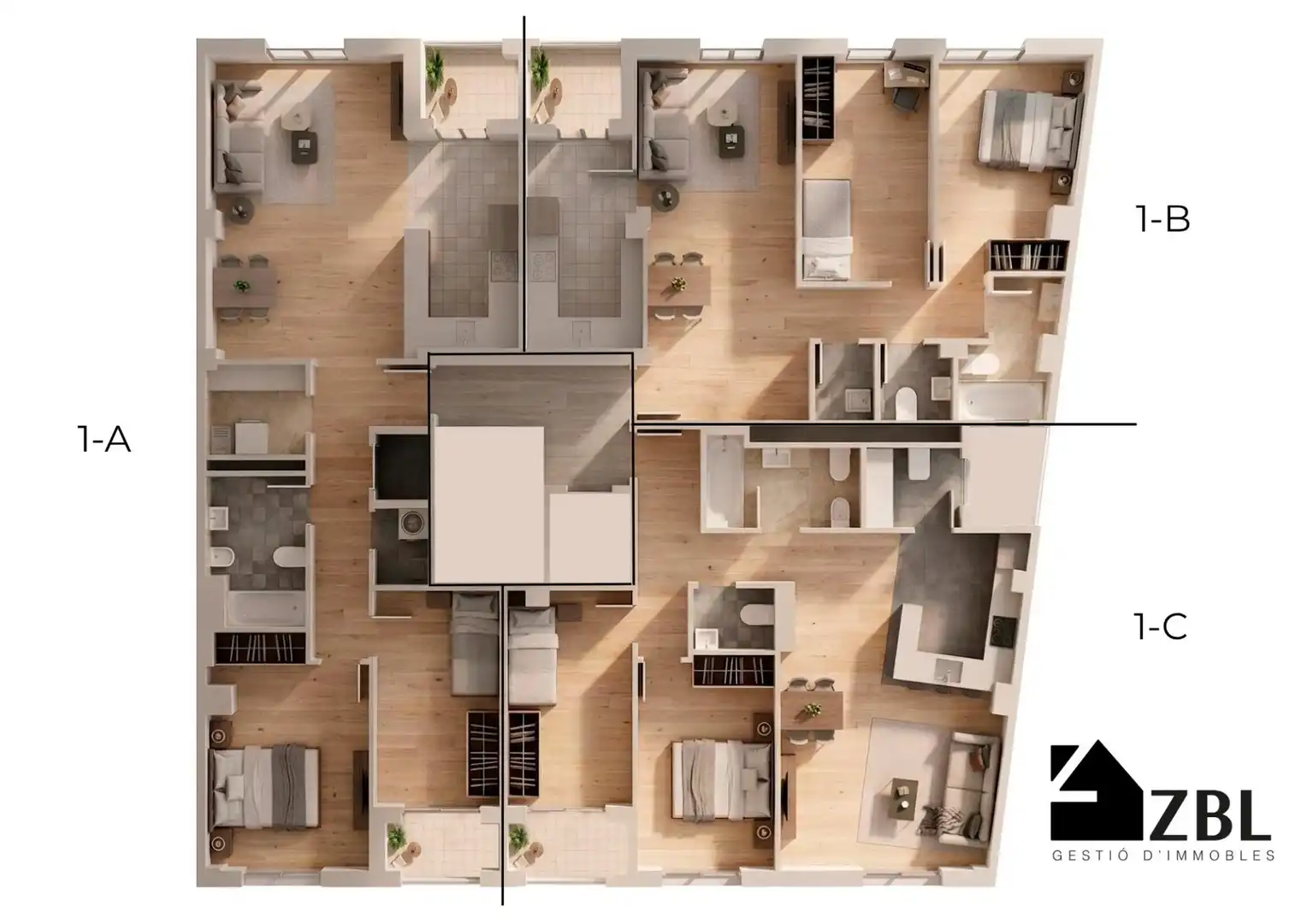 Piso en venta en Sallent con Calefacción, Terraza y Balcón