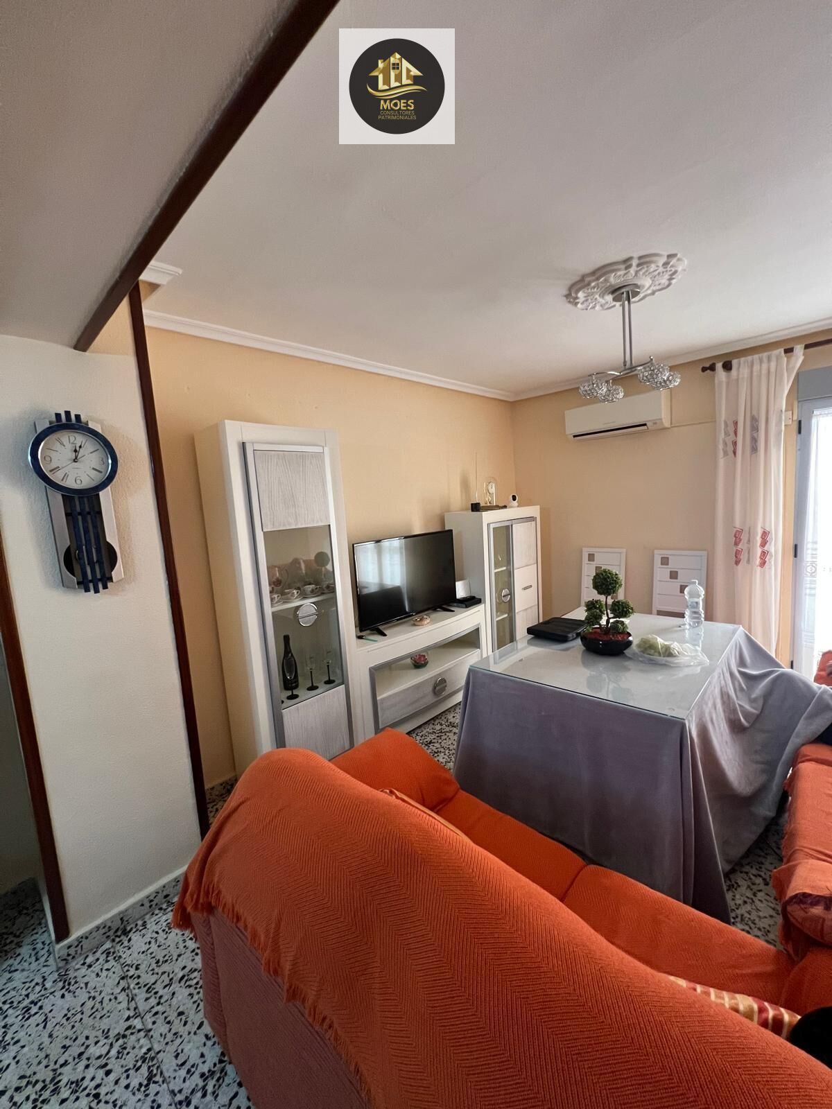 Living room of Flat for sale in  Jaén Capital  with Air Conditioner, Heating and Storage room