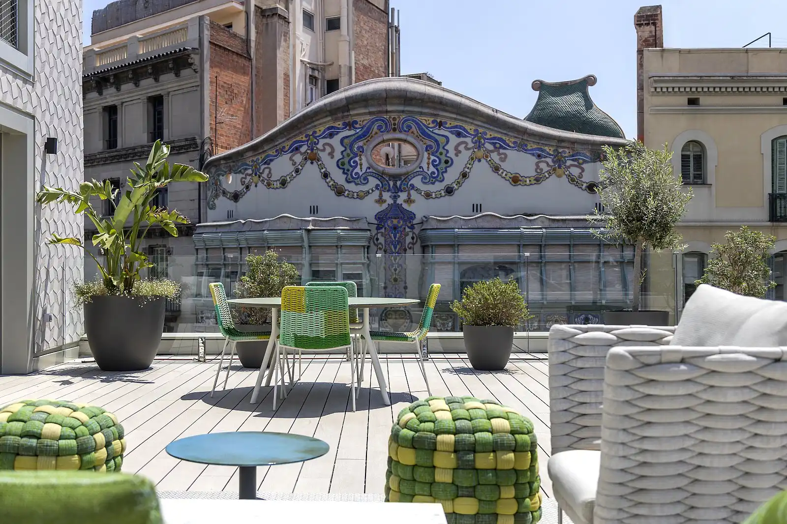 Terrassa de Apartament en venda en Barcelona amb Aire condicionat, Jardí privat i Terrassa