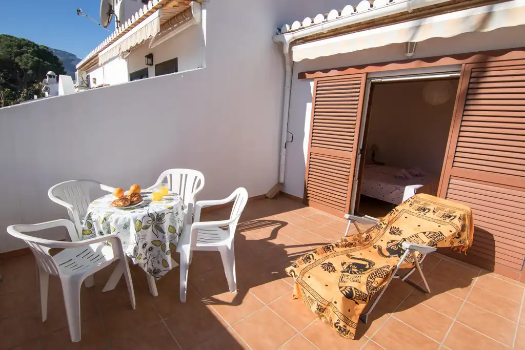 Terraza de Piso de alquiler en Dénia con Aire acondicionado, Calefacción y Terraza
