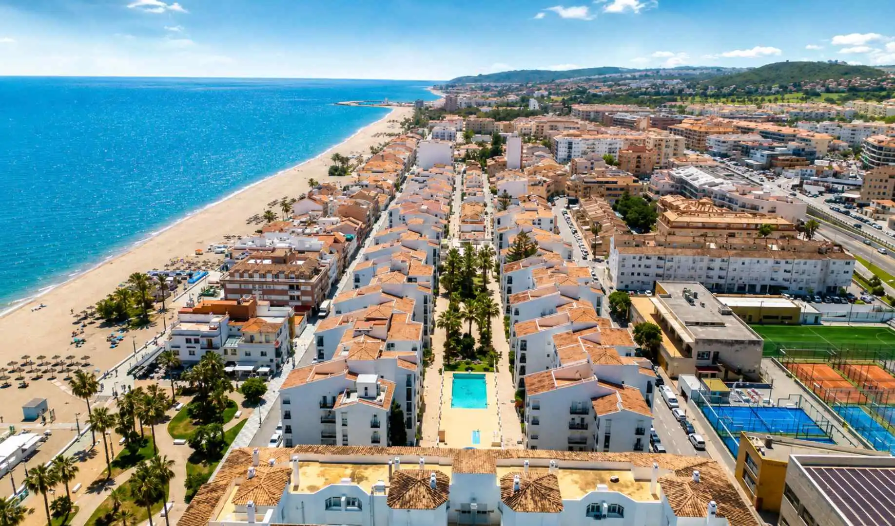 Exterior view of Apartments for sale in Manilva  with Terrace and Community pool