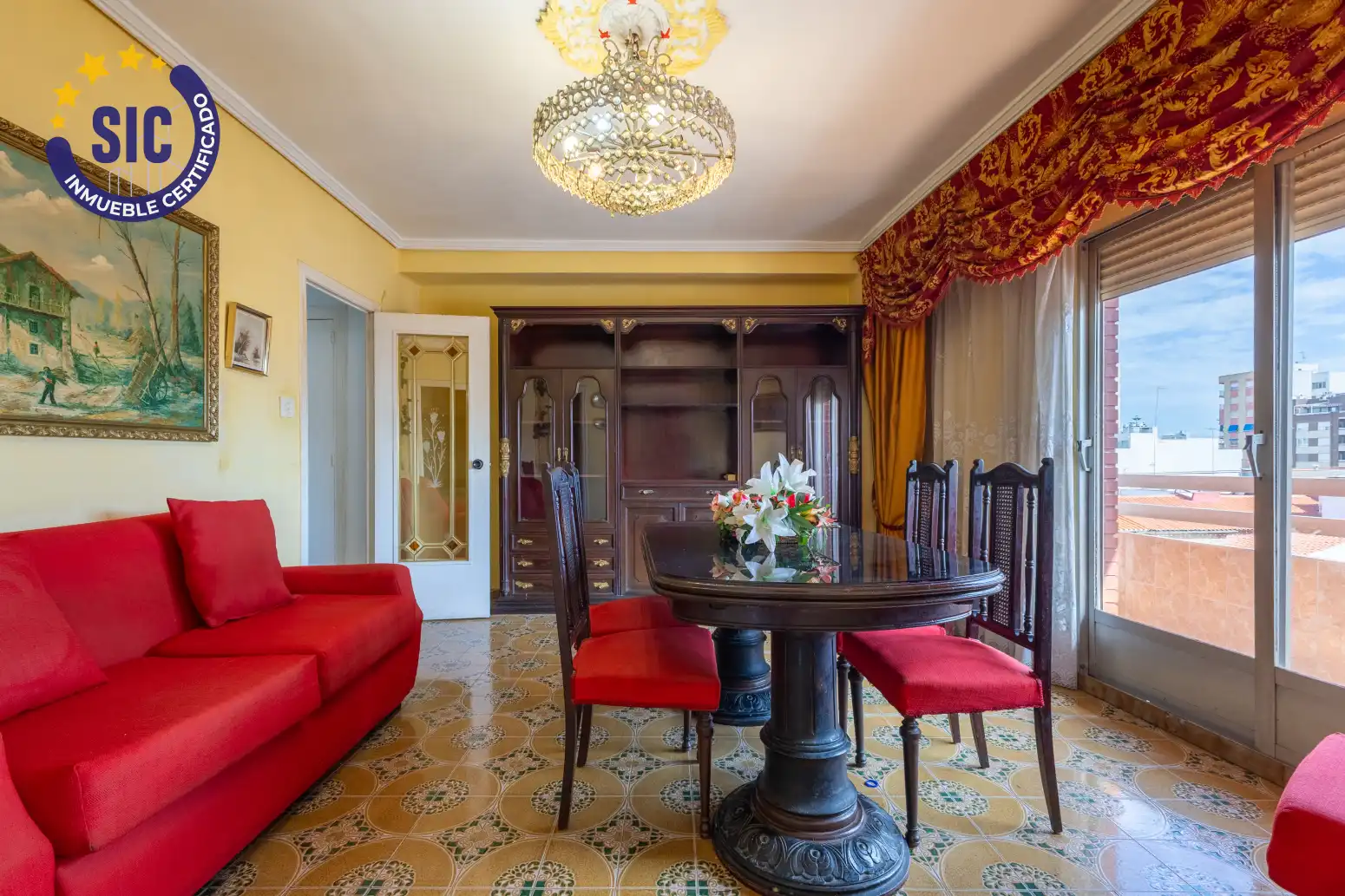 Esszimmer von Wohnung zum Verkauf in Sagunto / Sagunt mit Balkon