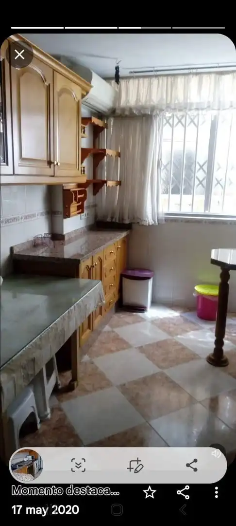 Cuina de Pis de lloguer en Granada amb Calefacció, Moblat i Balcó