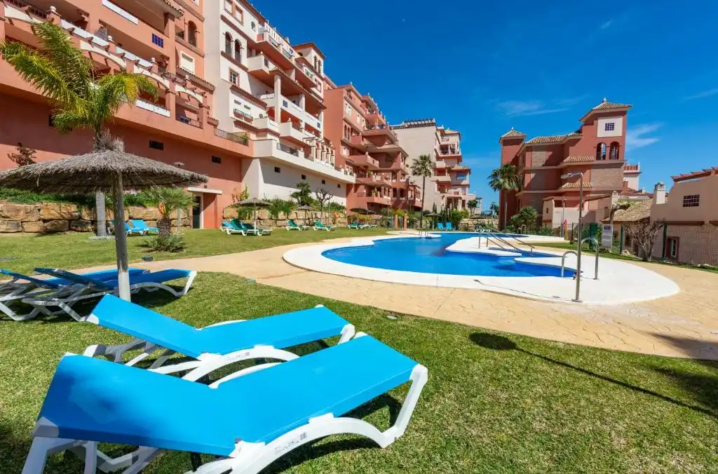 Exterior view of Apartments for rent in Manilva  with Air Conditioner, Heating and Terrace