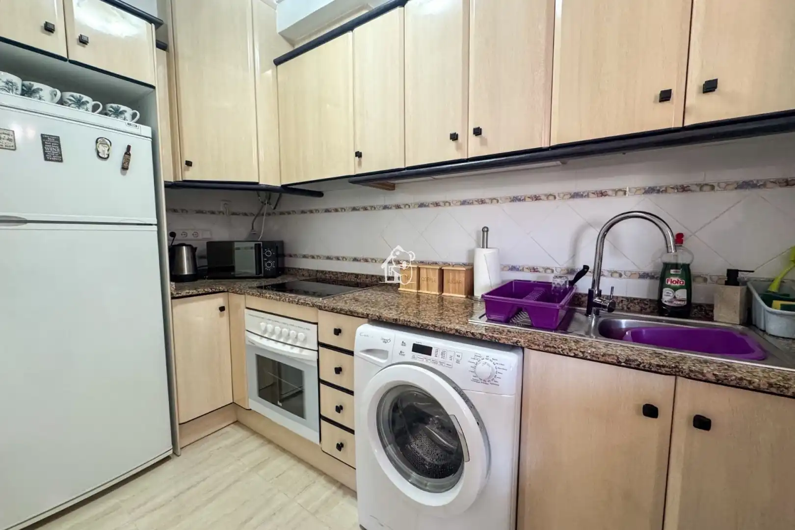 Küche von Wohnung zur Miete in Rojales mit Klimaanlage, Privatgarten und Terrasse