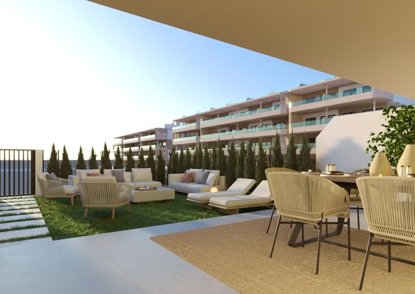 Terraza de Apartamento en venta en La Hoya  con Trastero y Piscina comunitaria