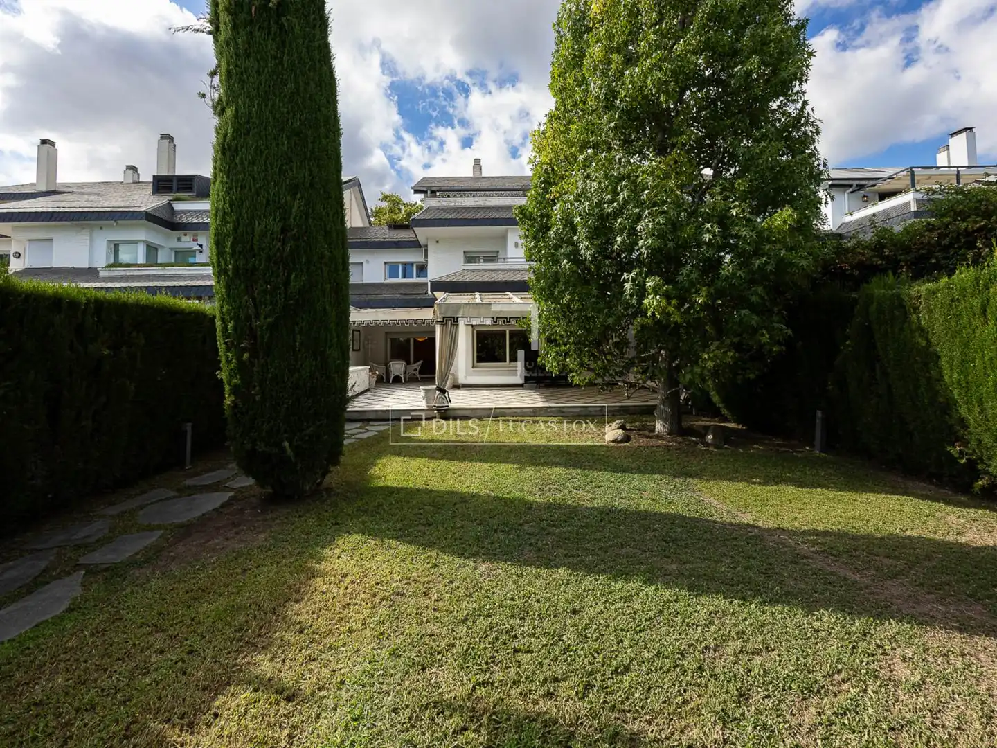 Jardín de Casa o chalet en venta en Barcelona con Aire acondicionado, Terraza y Trastero
