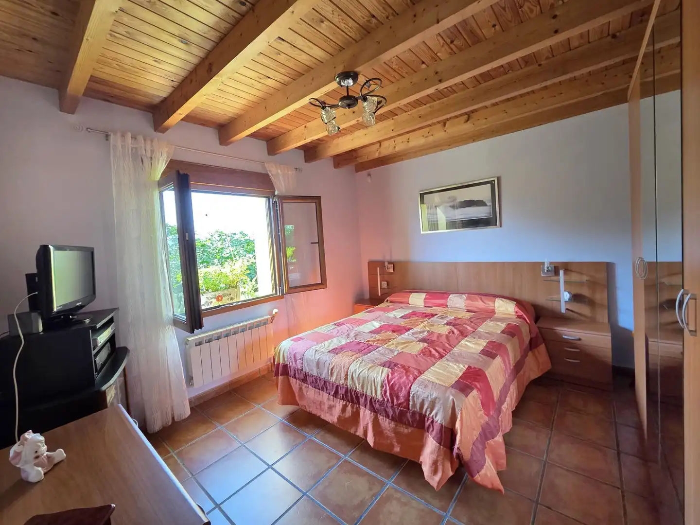 Schlafzimmer von Haus oder Chalet zum Verkauf in Piélagos mit Privatgarten, Terrasse und Abstellraum