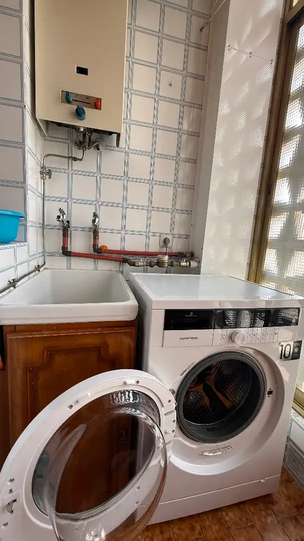 Cocina de Piso de alquiler en Albacete con Calefacción, Terraza y Amueblado