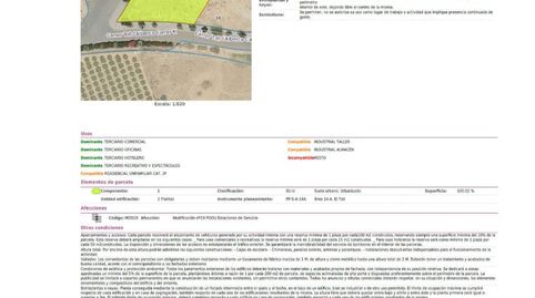 Foto 2 de Terreno industrial en venta en Carrer Toll-l'alberca Calle E, 27, El Vedat - Santa Apolonia, Torrent