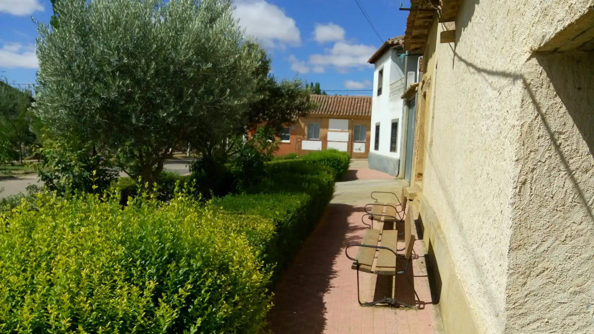 Vista exterior de Casa o chalet en venta en Moral de la Reina con Jardín privado, Terraza y Trastero