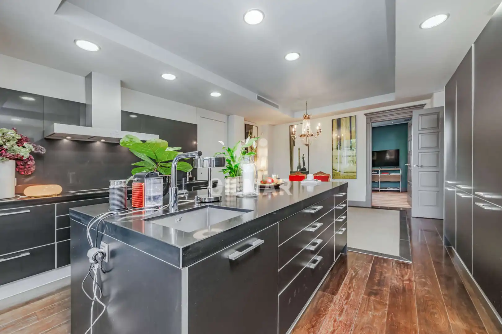 Cocina de Casa o chalet en venta en Bormujos con Calefacción, Jardín privado y Piscina