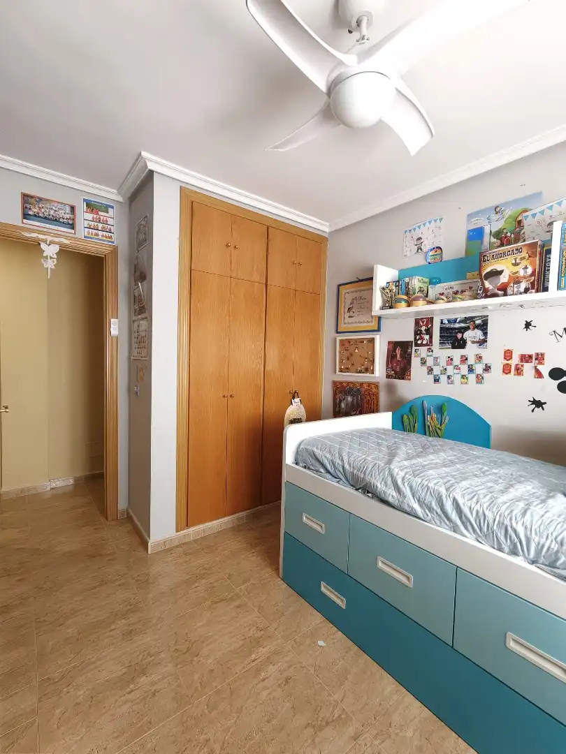 Bedroom of Flat for sale in Humanes de Madrid  with Air Conditioner and Heating