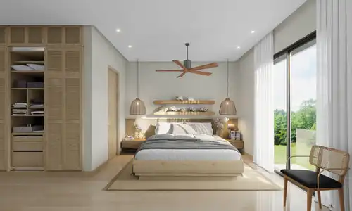 Bedroom of Flat for sale in Benalmádena  with Air Conditioner, Terrace and Balcony