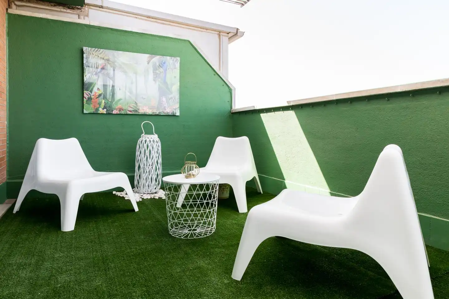 Terrassa de Àtic de lloguer en Madrid amb Aire condicionat, Calefacció i Parquet