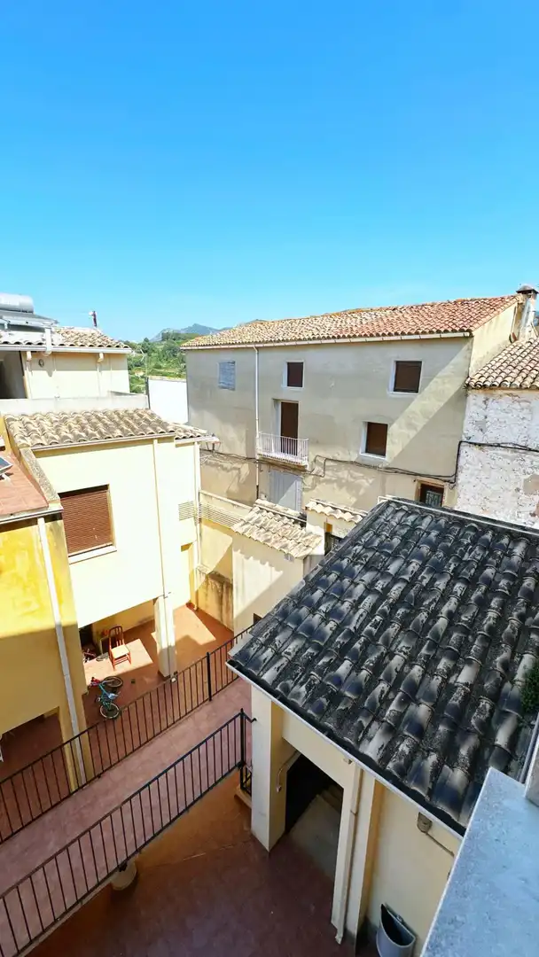 Terraza de Casa adosada en venta en Castelló de Rugat con Aire acondicionado, Calefacción y Jardín privado
