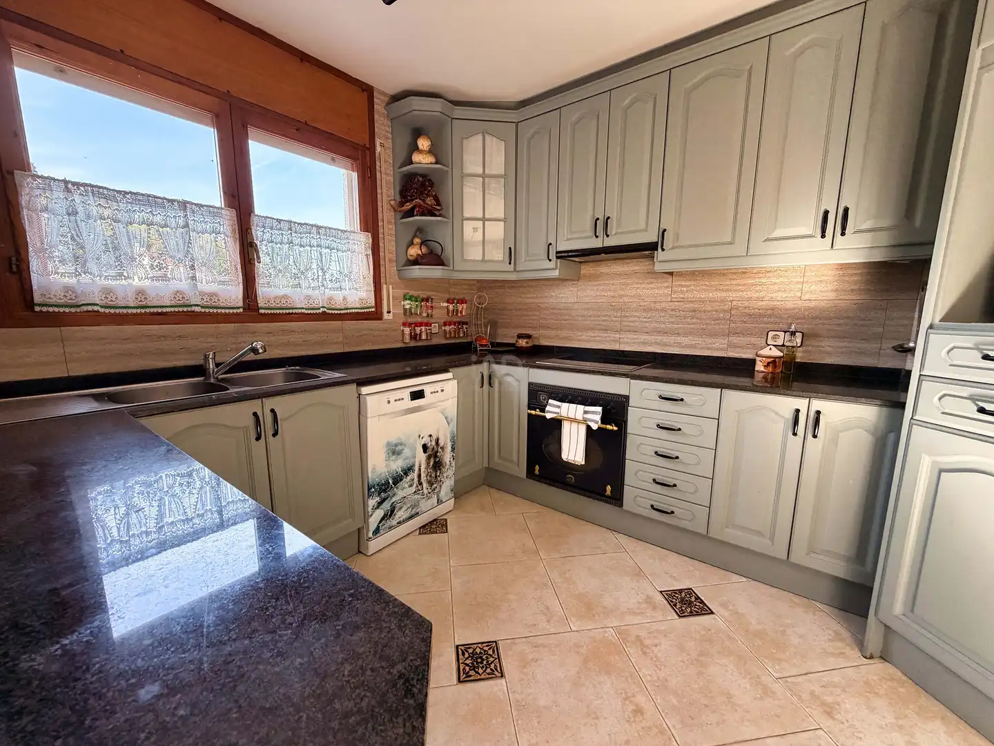 Cocina de Casa o chalet en venta en Vallirana con Calefacción y Terraza