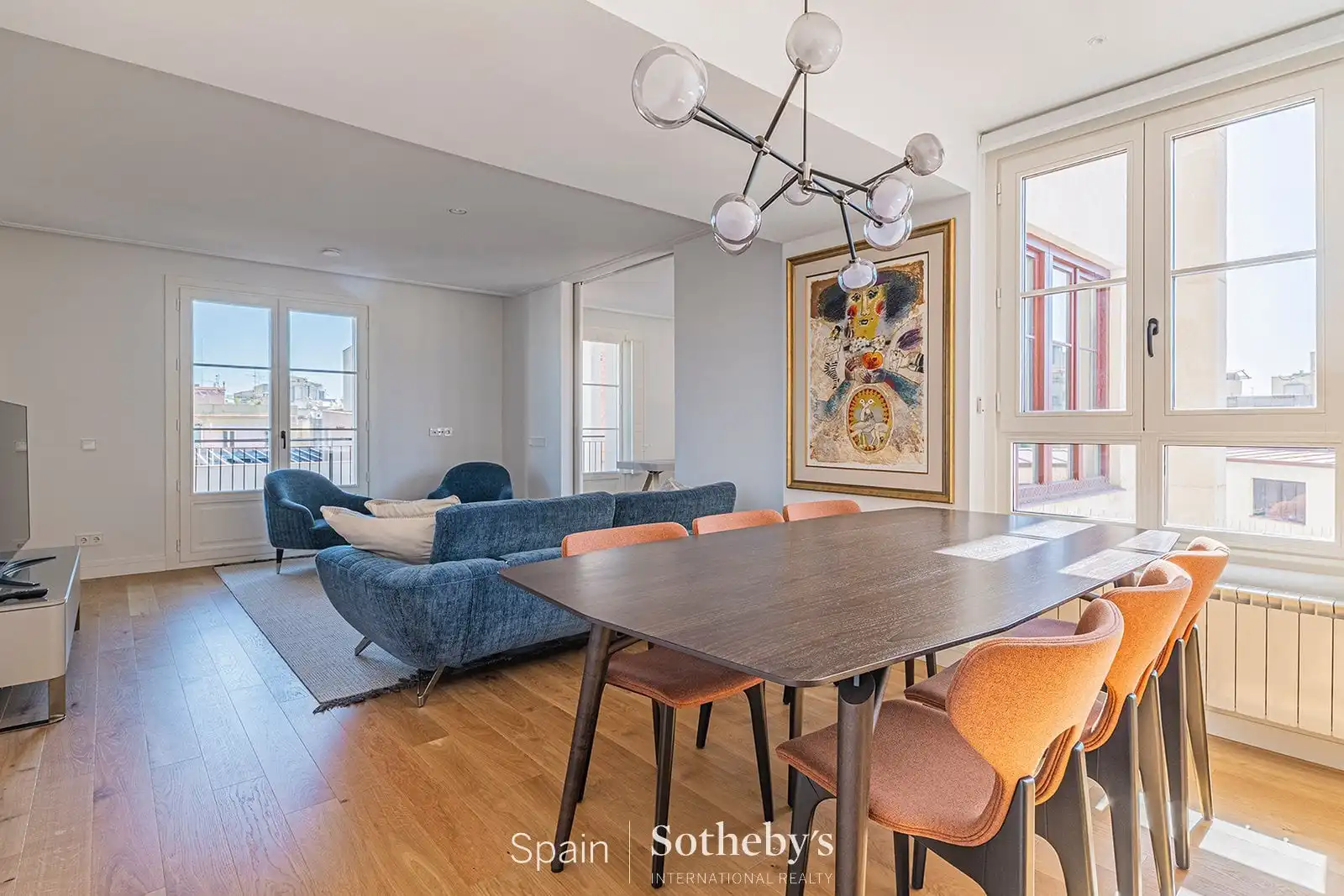 Dining room of Apartments for sale in Barcelona  with Air Conditioner, Heating and Terrace