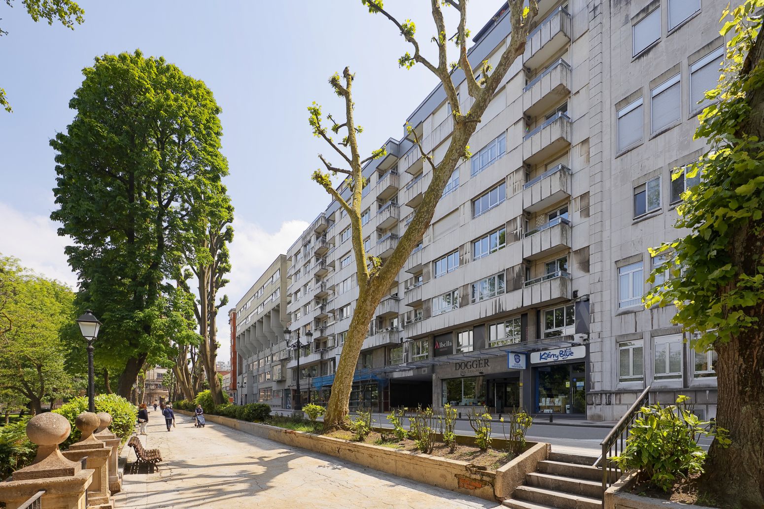Exterior view of Flat for sale in Oviedo   with Heating, Parquet flooring and Storage room